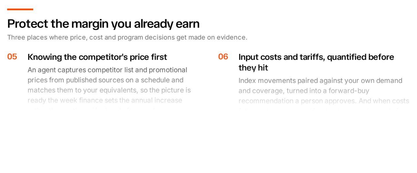 Preview: protect the margin you already earn