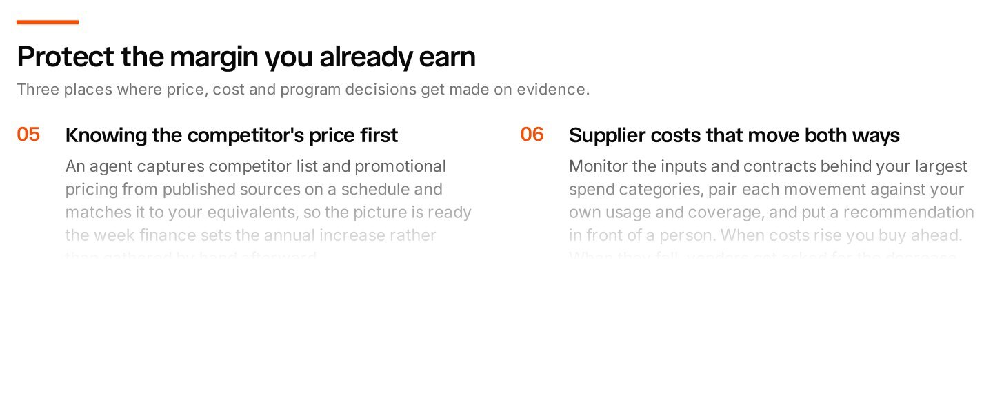 Preview: protect the margin you already earn